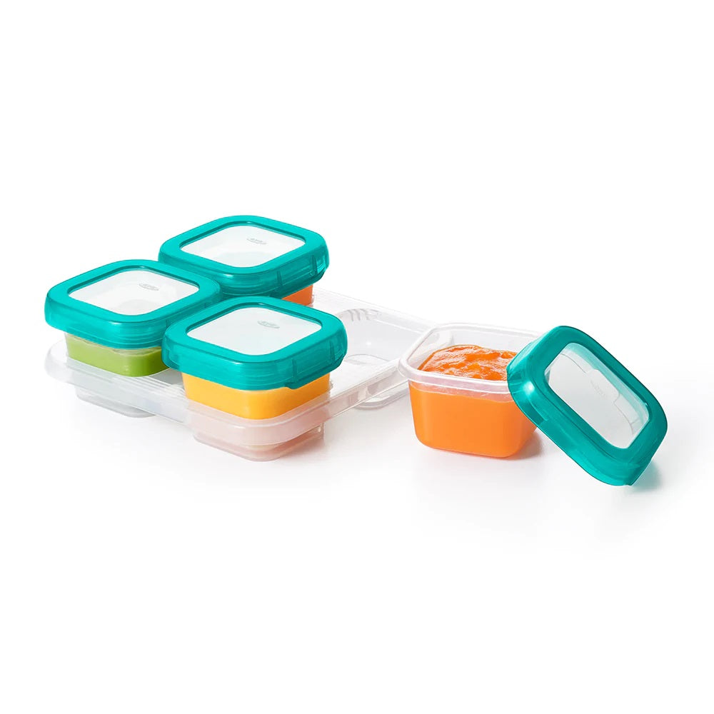 Baby Blocks Freezer Storage Container Set