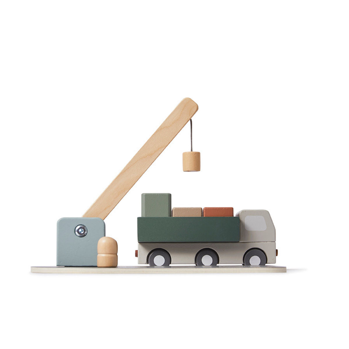 Truck and Crane
