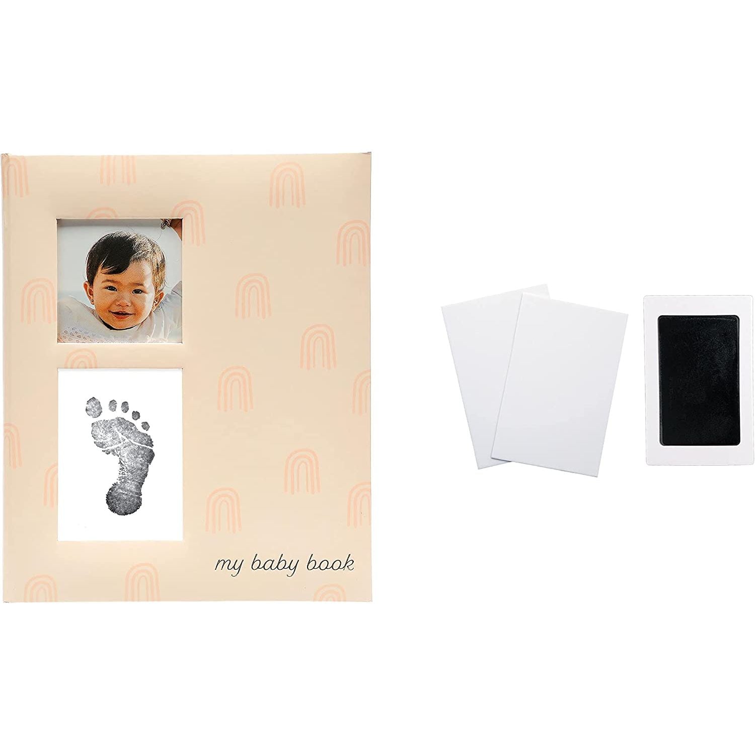Rainbow Babybook - Blush