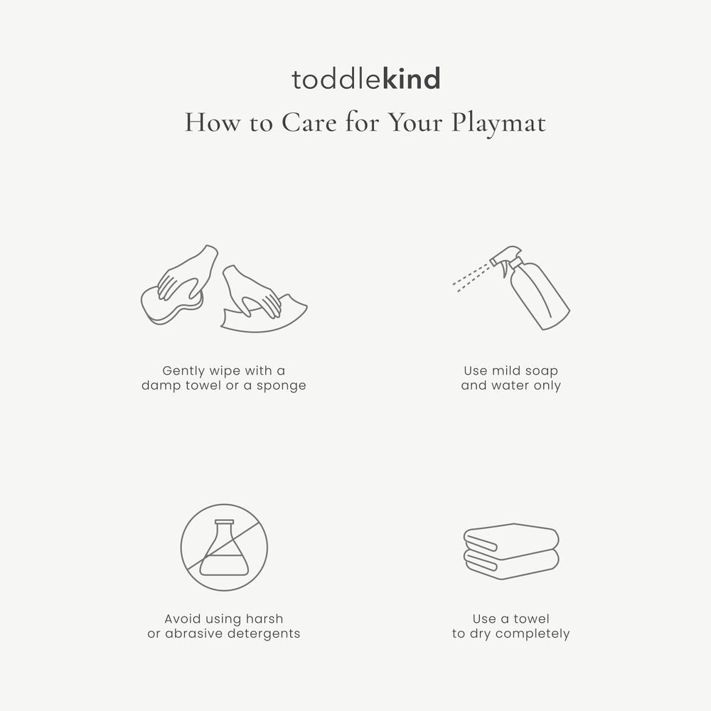 Toddlekind Premium Puzzle Playmat - Linen