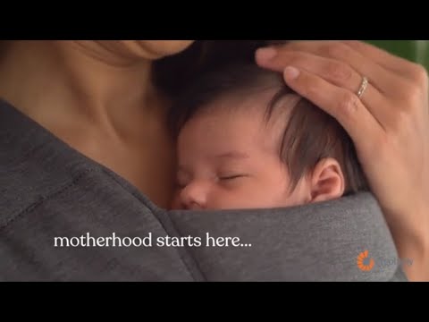 Ergobaby Embrace Newborn Carrier - Pure Black