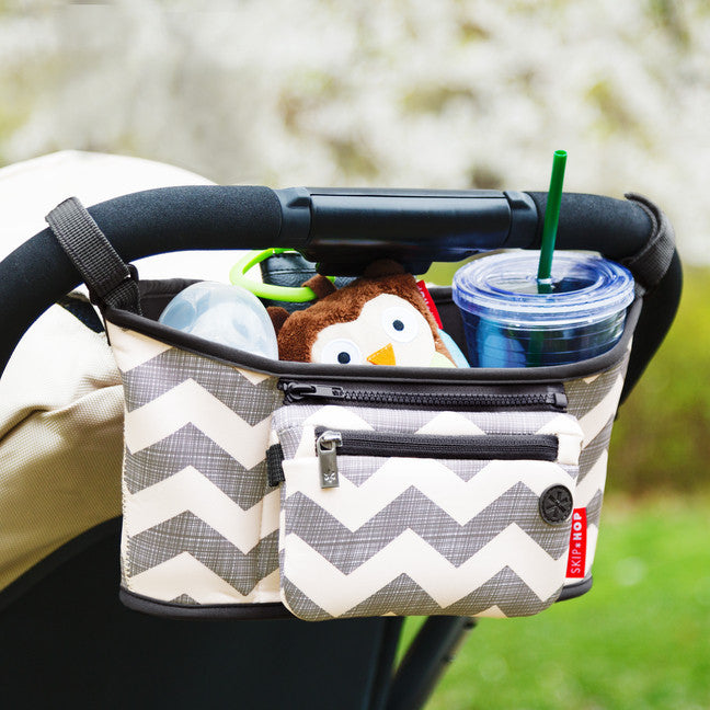 Skip Hop - Chevron Grab and Go Stroller Organiser-The Stork Nest