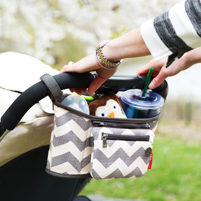 Skip Hop - Chevron Grab and Go Stroller Organiser-The Stork Nest