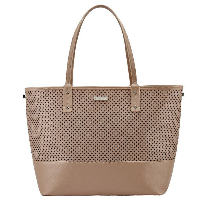 Skip Hop - Taupe Duet 2-in-1 Nappy Tote-The Stork Nest