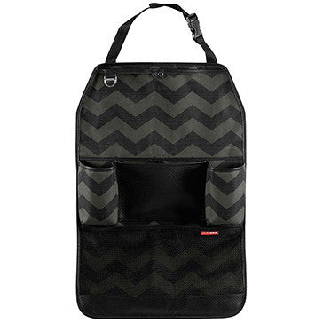 Style Driven Backseat Organizer - Tonal Chevron-The Stork Nest