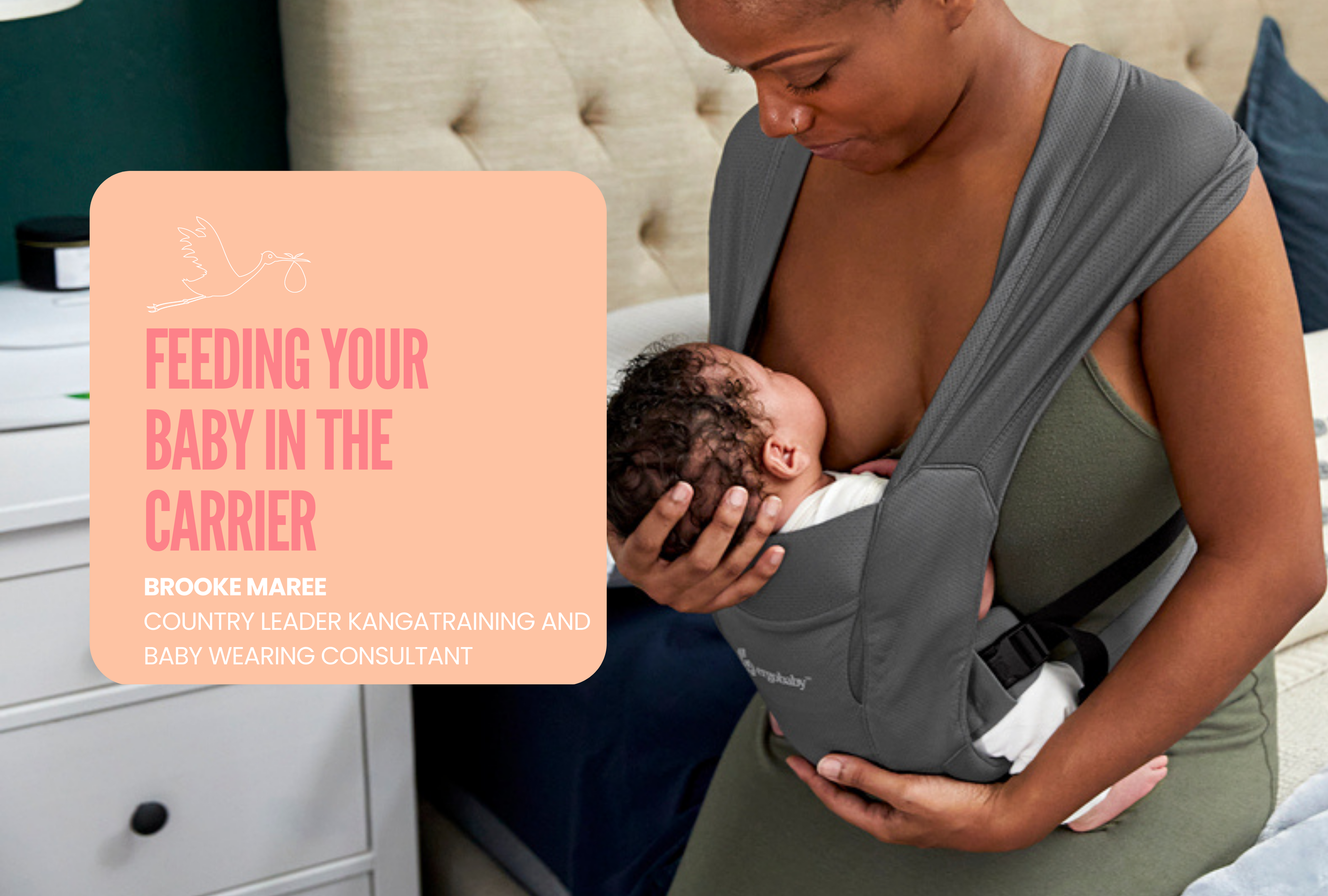 Feeding your baby in the carrier 