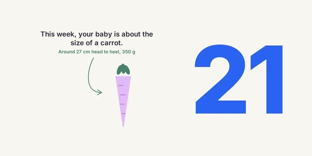 21 Weeks Pregnant: Stronger Kicks, Braxton Hicks & Your Registry