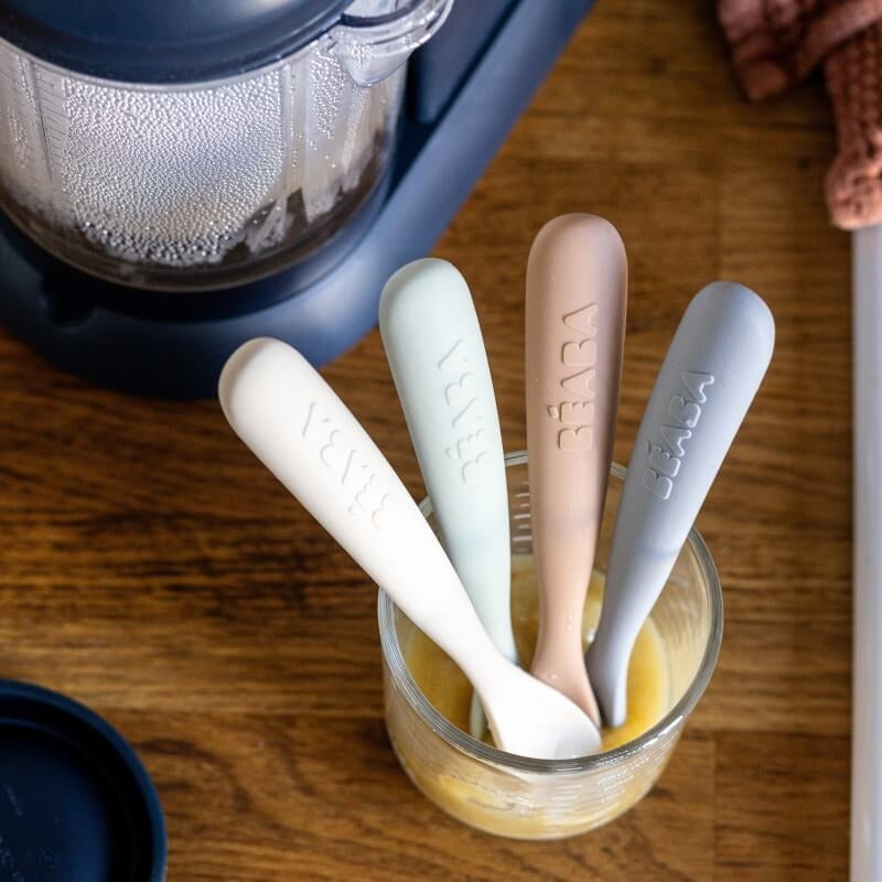 Beaba 1st Stage Silicone Spoons 4 Pack