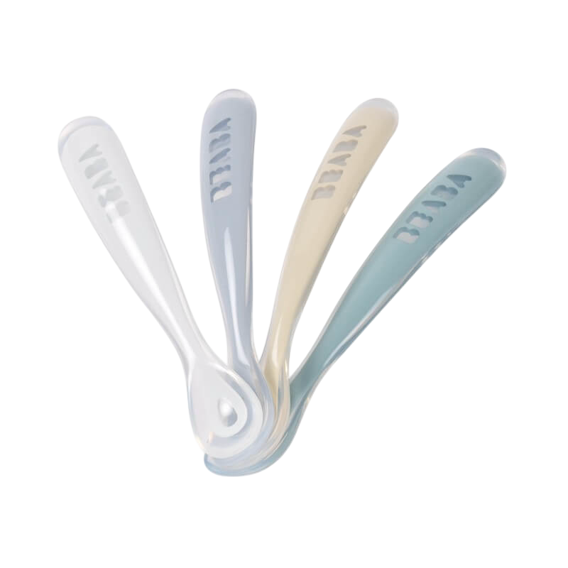 Beaba 1st Stage Silicone Spoons 4 Pack