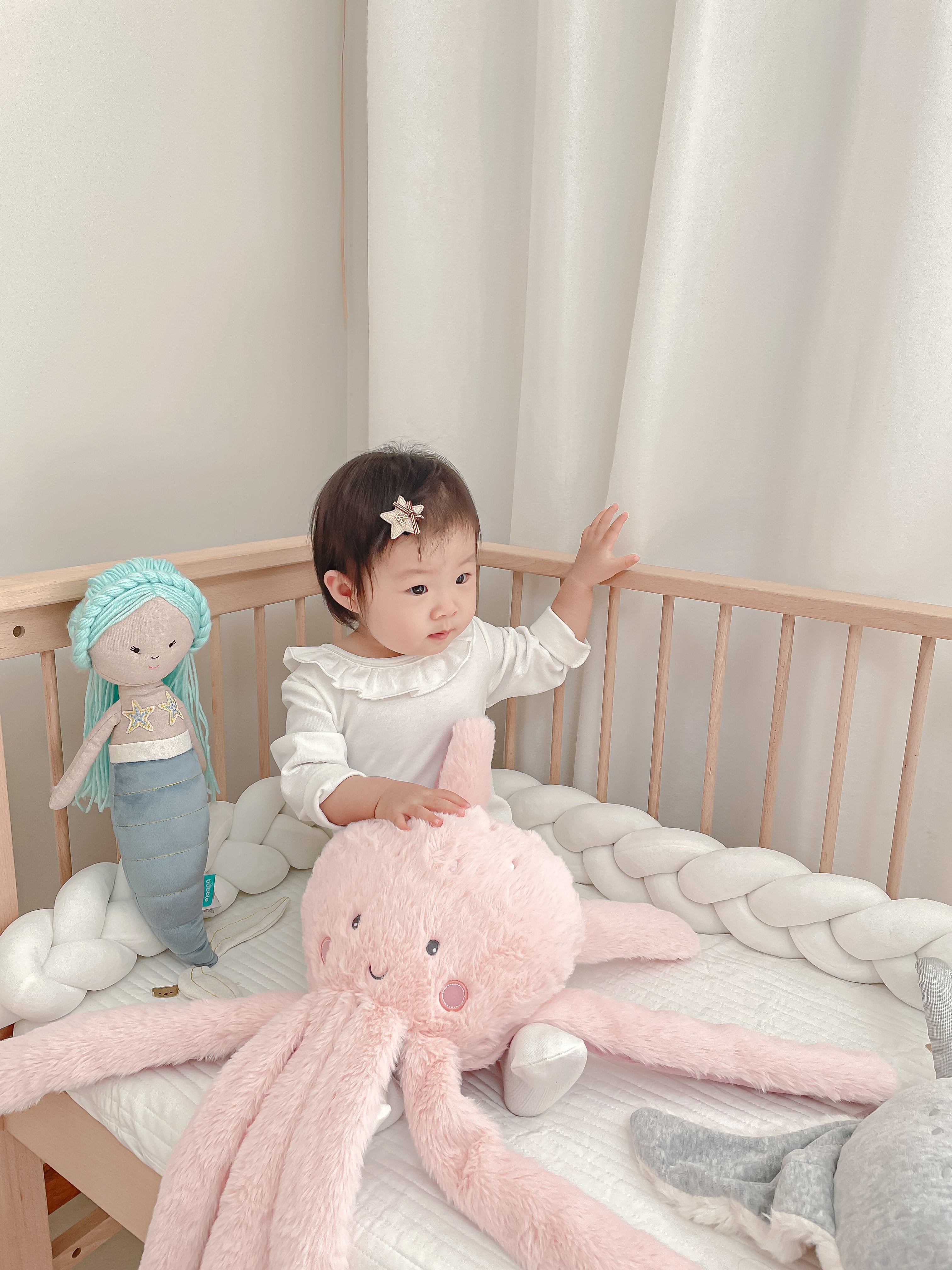 Bubble Plush - Pinky the Pink Octopus