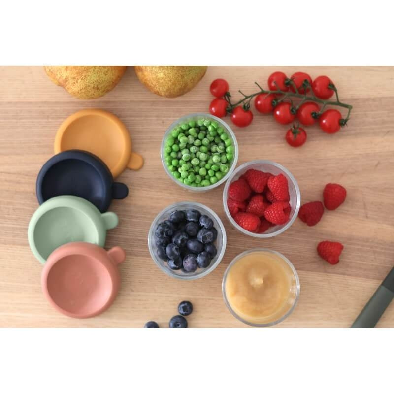 Glass & Silicone Containers 4 Pack - 250ml