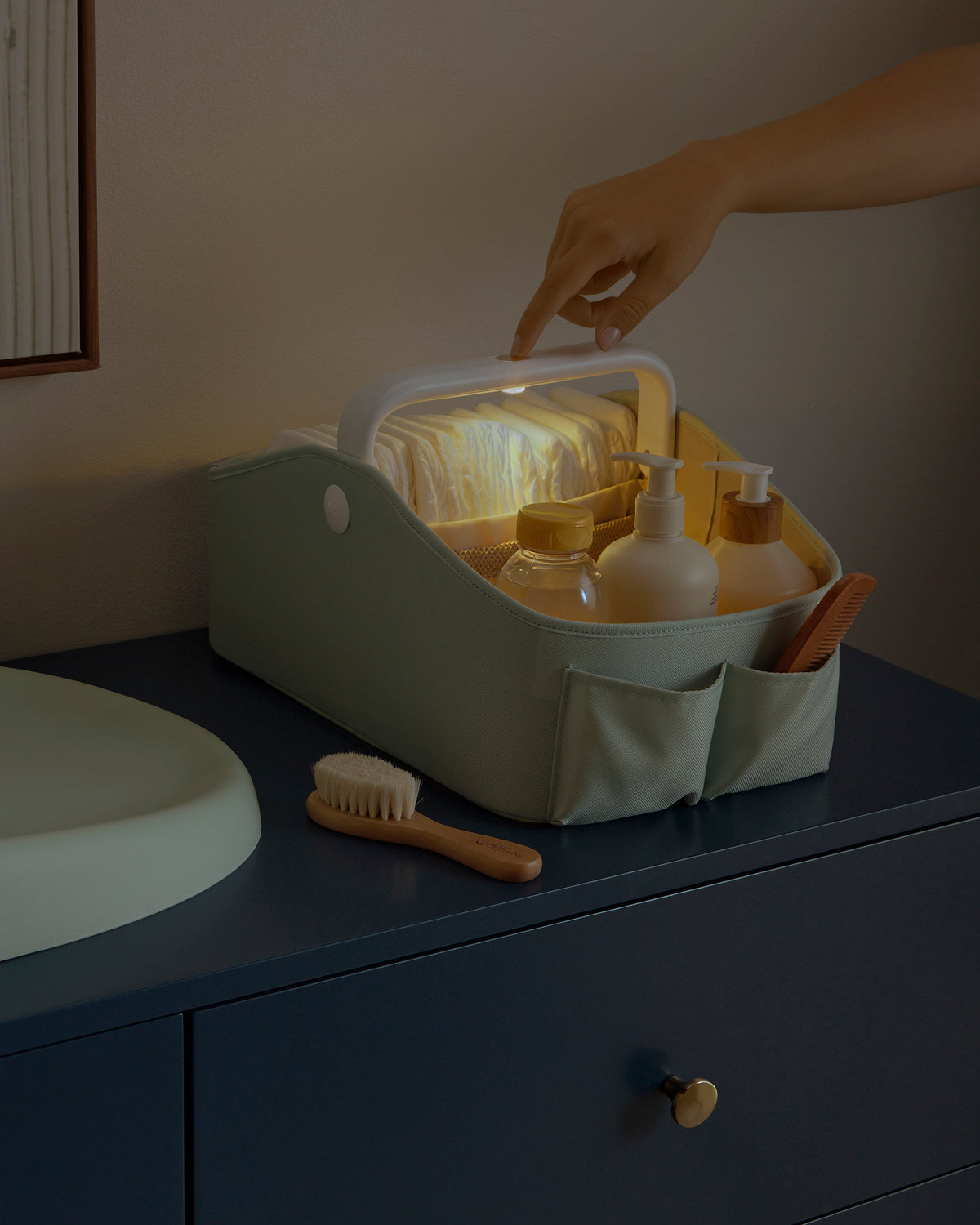 Light Up Nappy Caddy