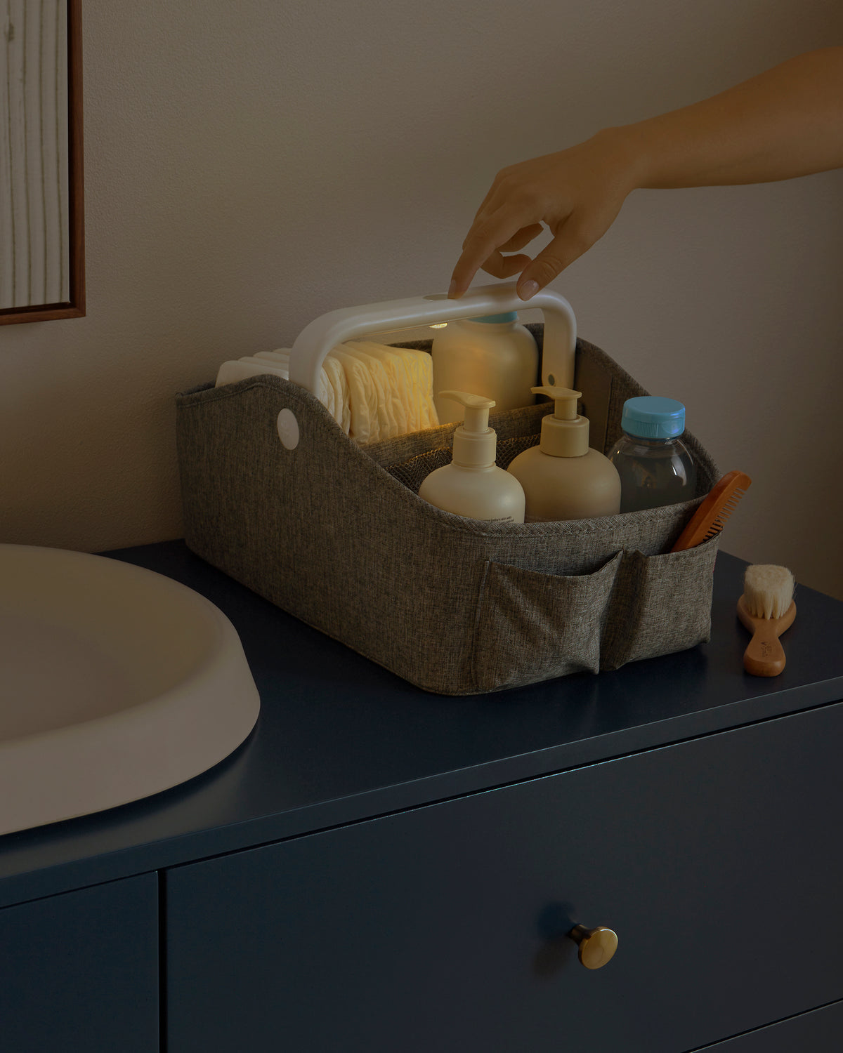 Light Up Nappy Caddy