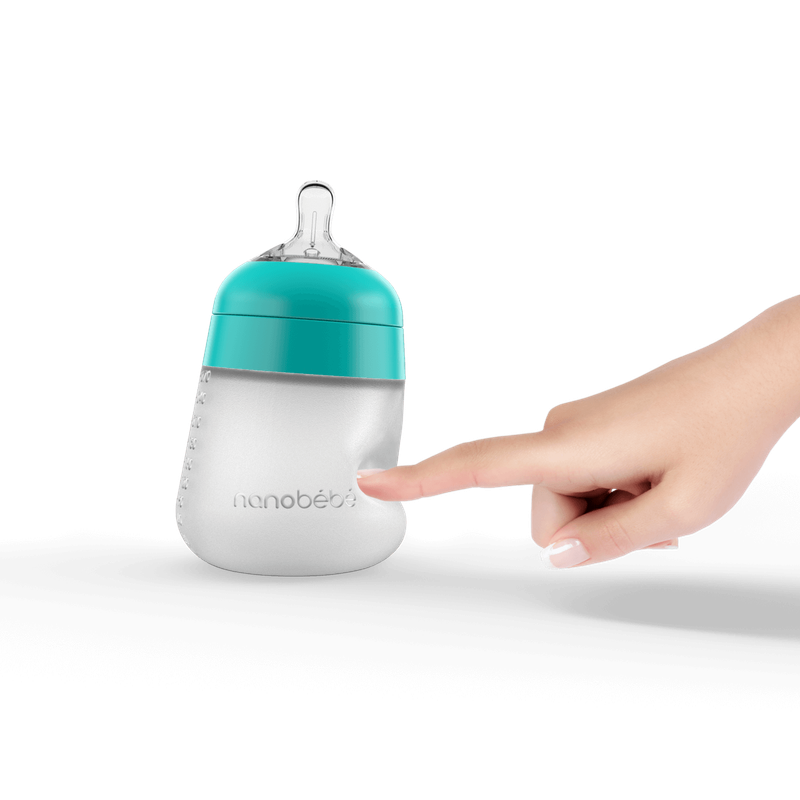 Nanobebe 270ml Flexy Silicone Baby Bottle