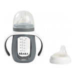 2 in 1 Glass Baby Bottle