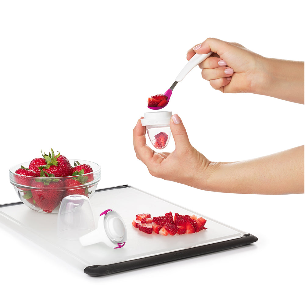 Oxo Tot Fresh Food Feeder - Pink (2)