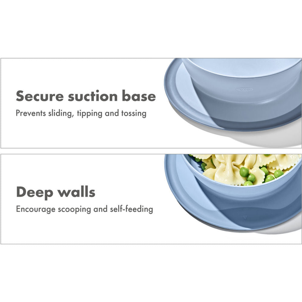 OXO Tot Stick & Stay Suction Bowl - Dusk