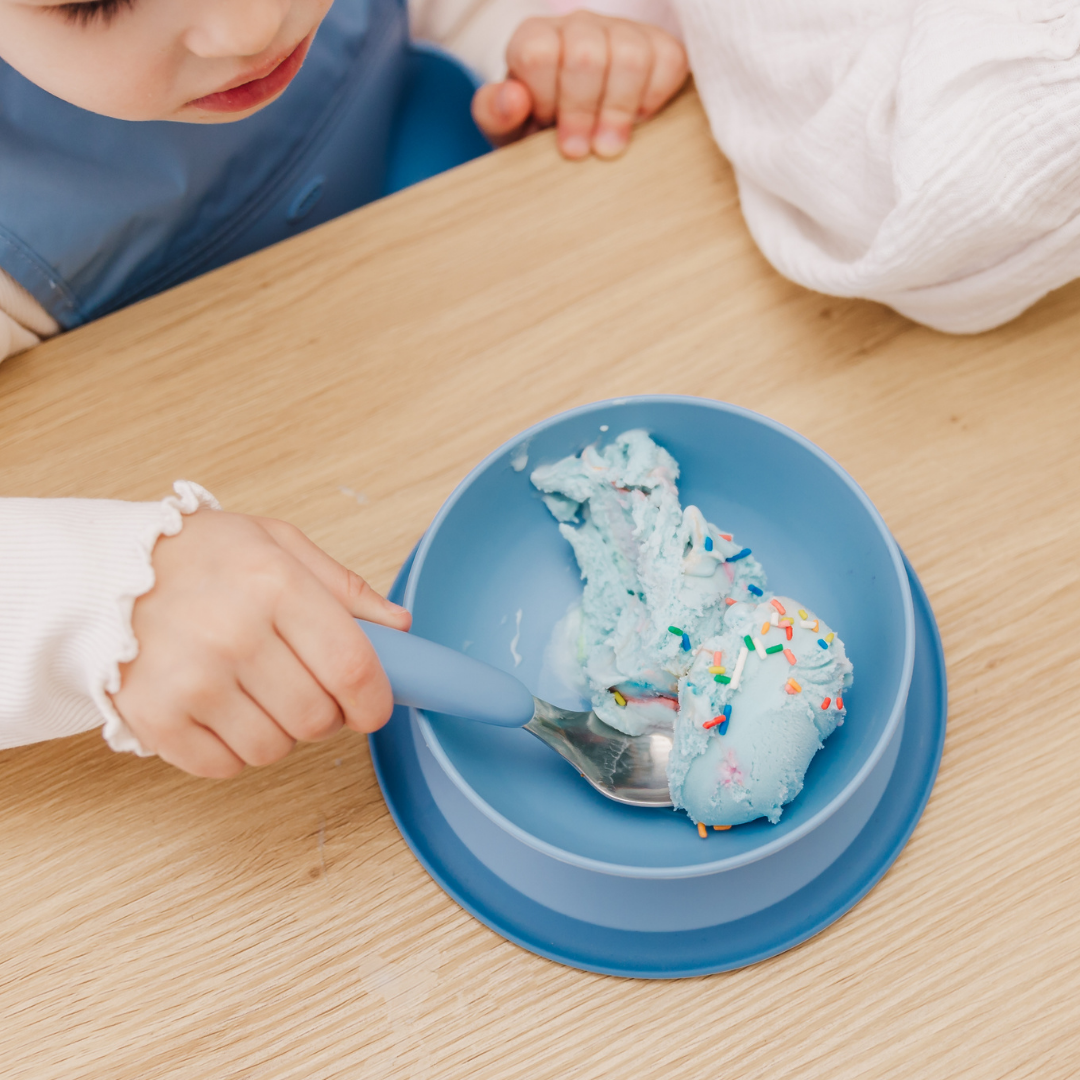 OXO Tot Stick & Stay Suction Bowl - Dusk