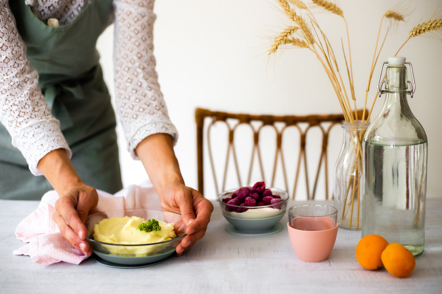 Glass Meal Set - Eucalyptus