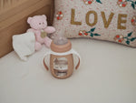 2 in 1 Glass Baby Bottle