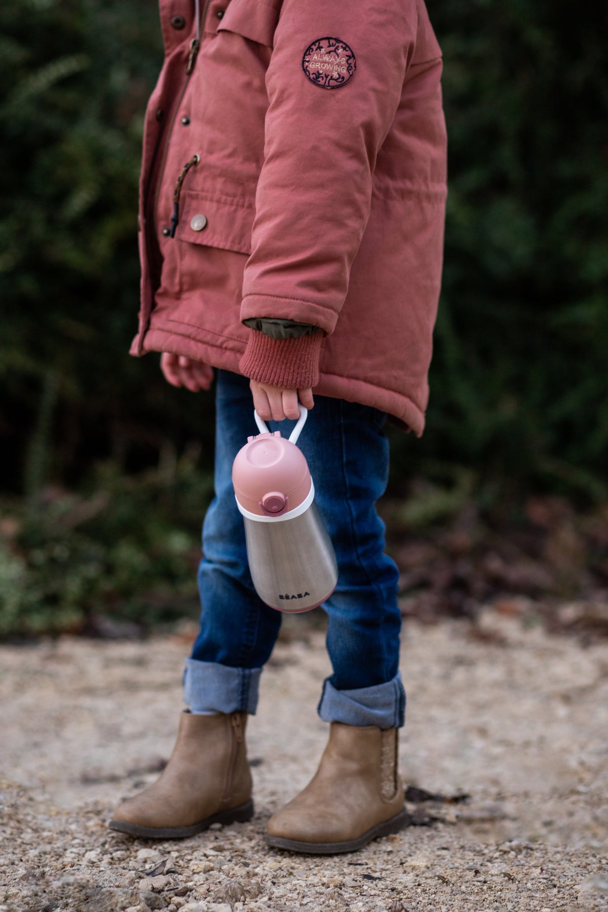 Stainless Steel Spout Bottle 350ml