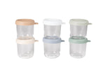250ml Natural Glass Containers - 6 Pack