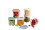 250ml Natural Glass Containers - 6 Pack