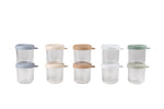 250ml Natural Glass Containers - 10 Pack