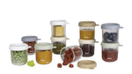 250ml Natural Glass Containers - 10 Pack