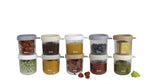 250ml Natural Glass Containers - 10 Pack