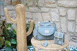 Geneva II Nappy Bag - Water Green