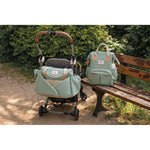 Wellington Nappy Bag Backpack - Sage Green