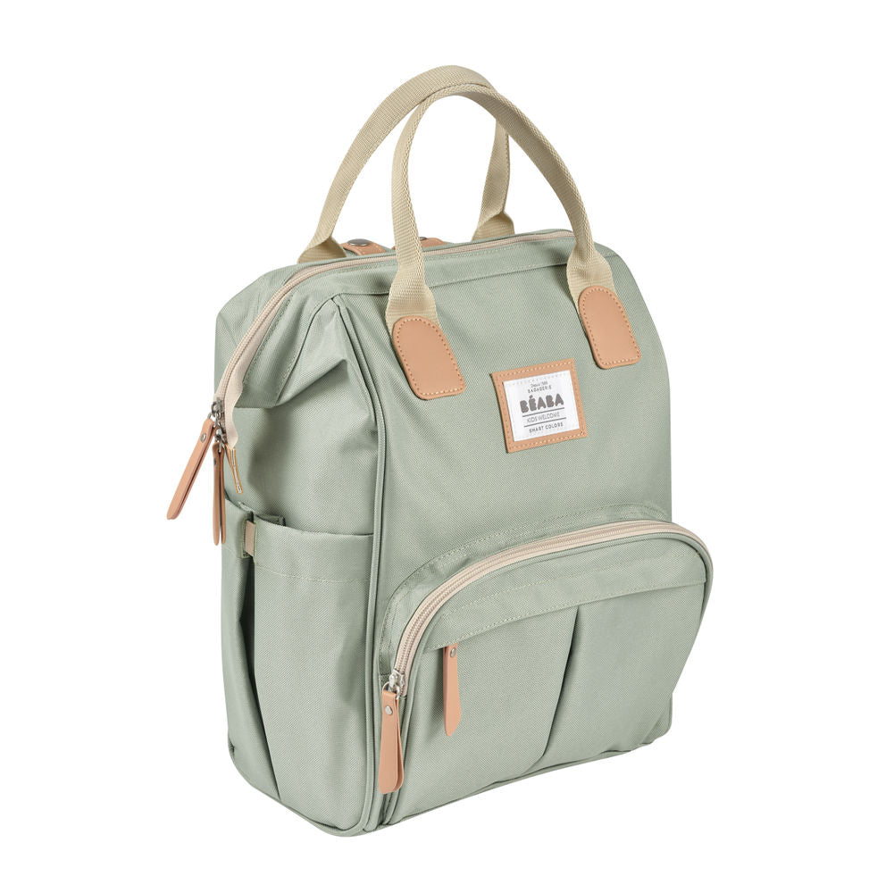 Wellington Nappy Bag Backpack - Sage Green