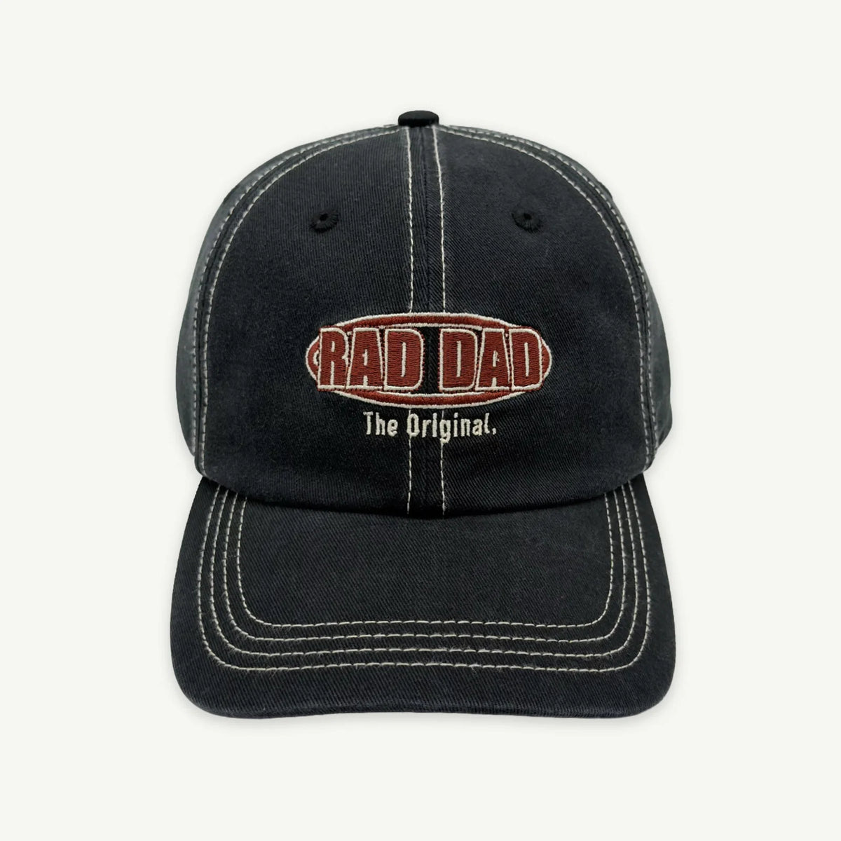 Rad Dad Redback Baseball Cap - Black