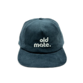 Old Mate Cord Adult Cap - Teal