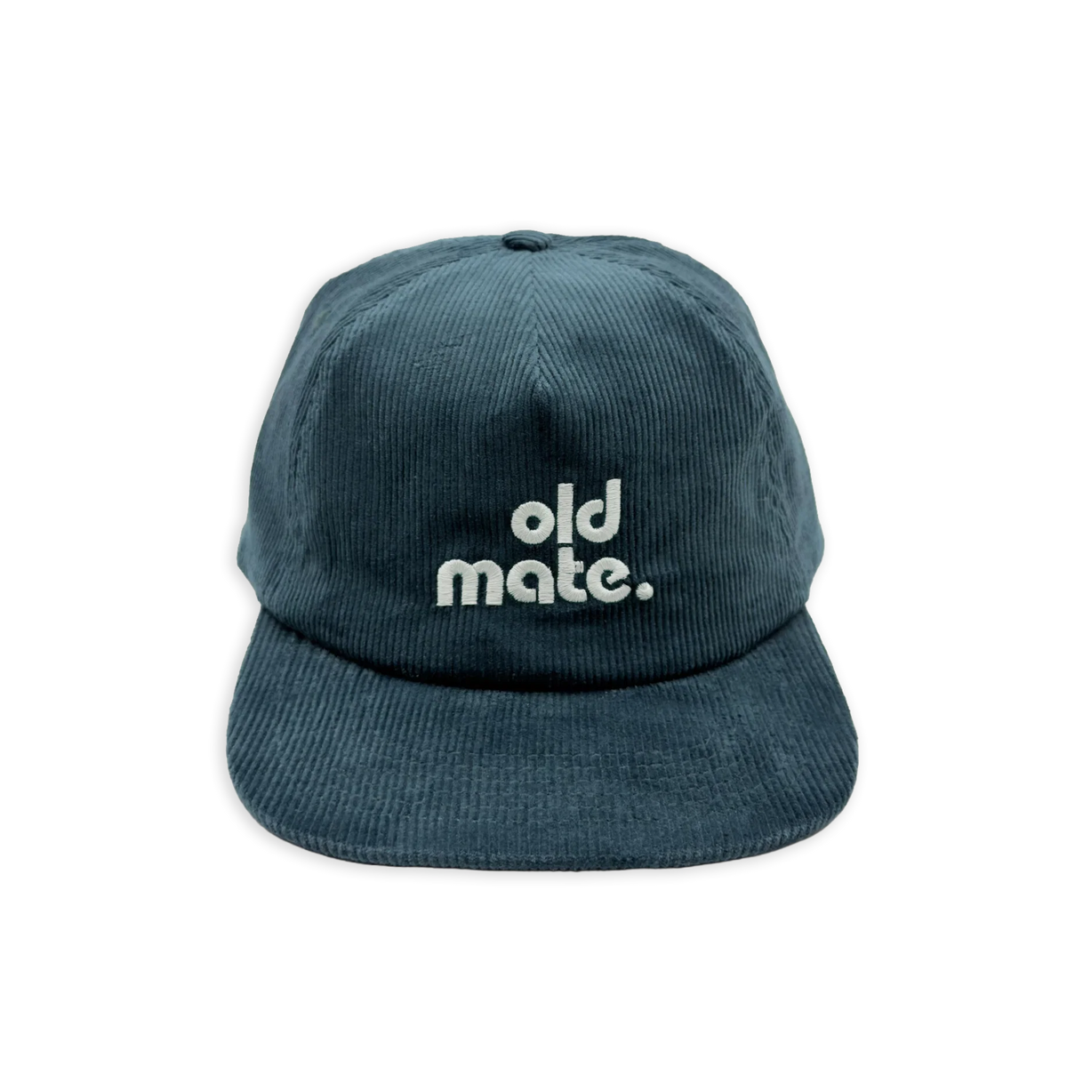 Old Mate Cord Adult Cap - Teal