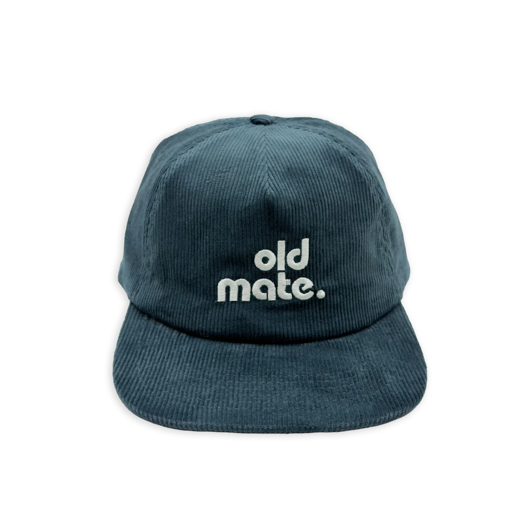 Old Mate Cord Adult Cap - Teal