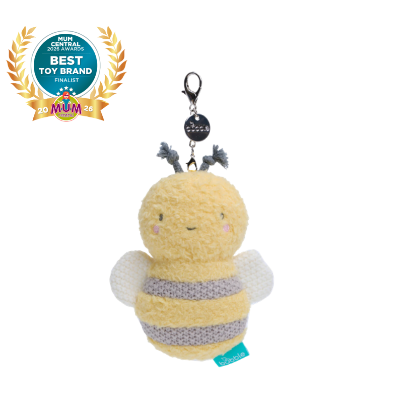 Mini Bubble Buddy Keychain - Bumble the Bee