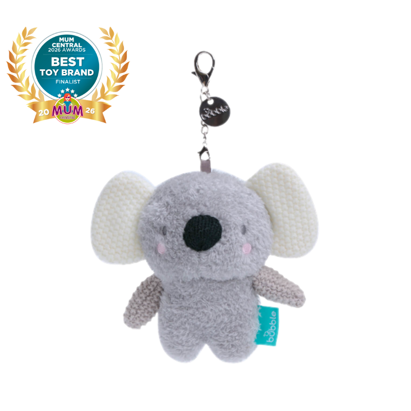 Mini Bubble Buddy Keychain - Coco the Koala