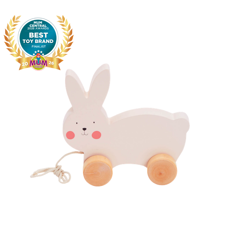 Wooden Pull Along - Rabbit