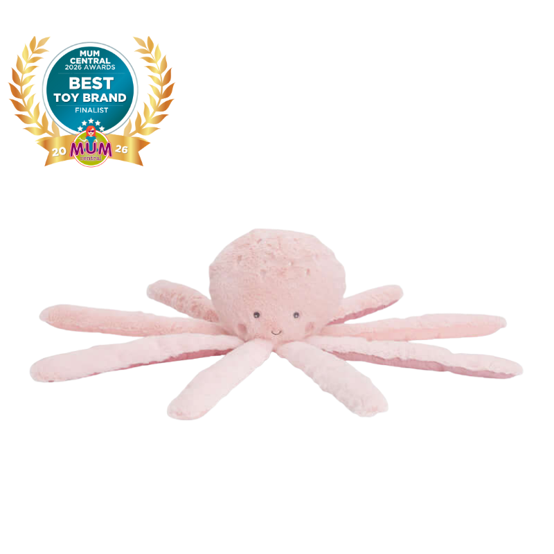 Bubble Plush - Pinky the Pink Octopus