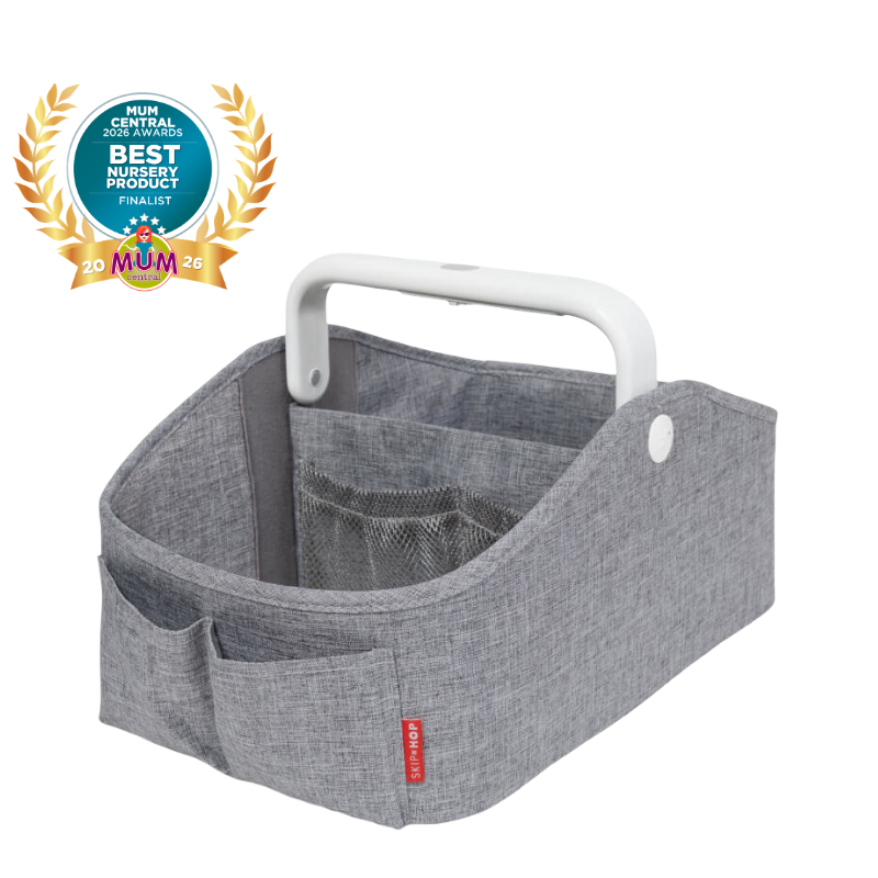 Light Up Nappy Caddy - Grey