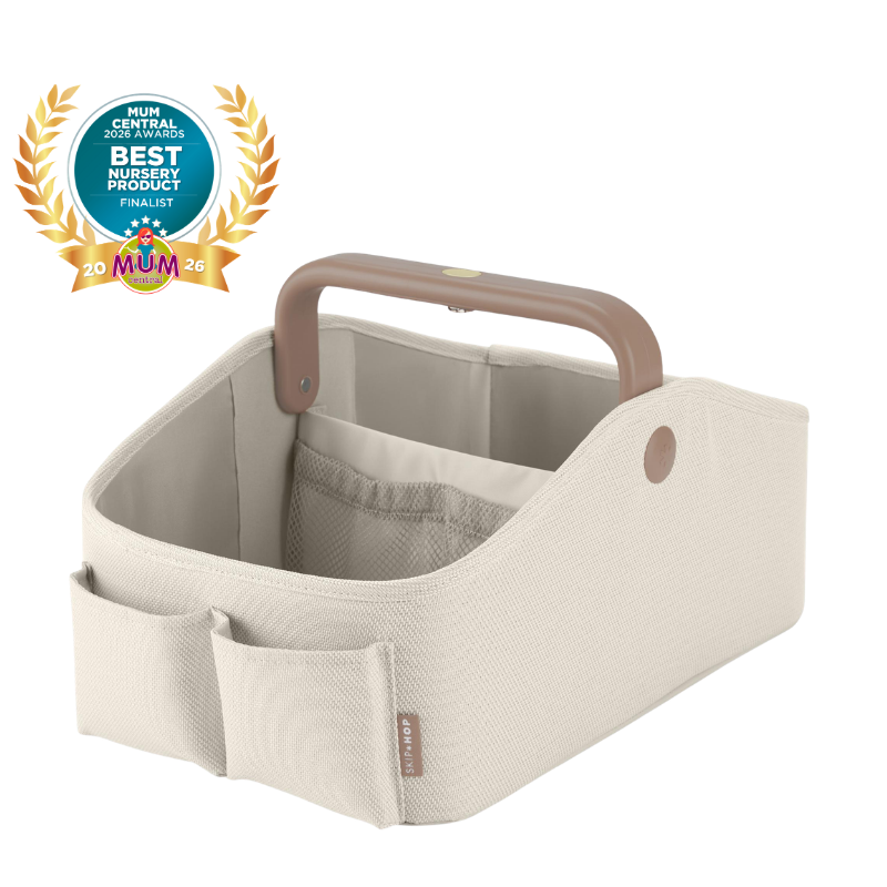 Light Up Nappy Caddy - Oat