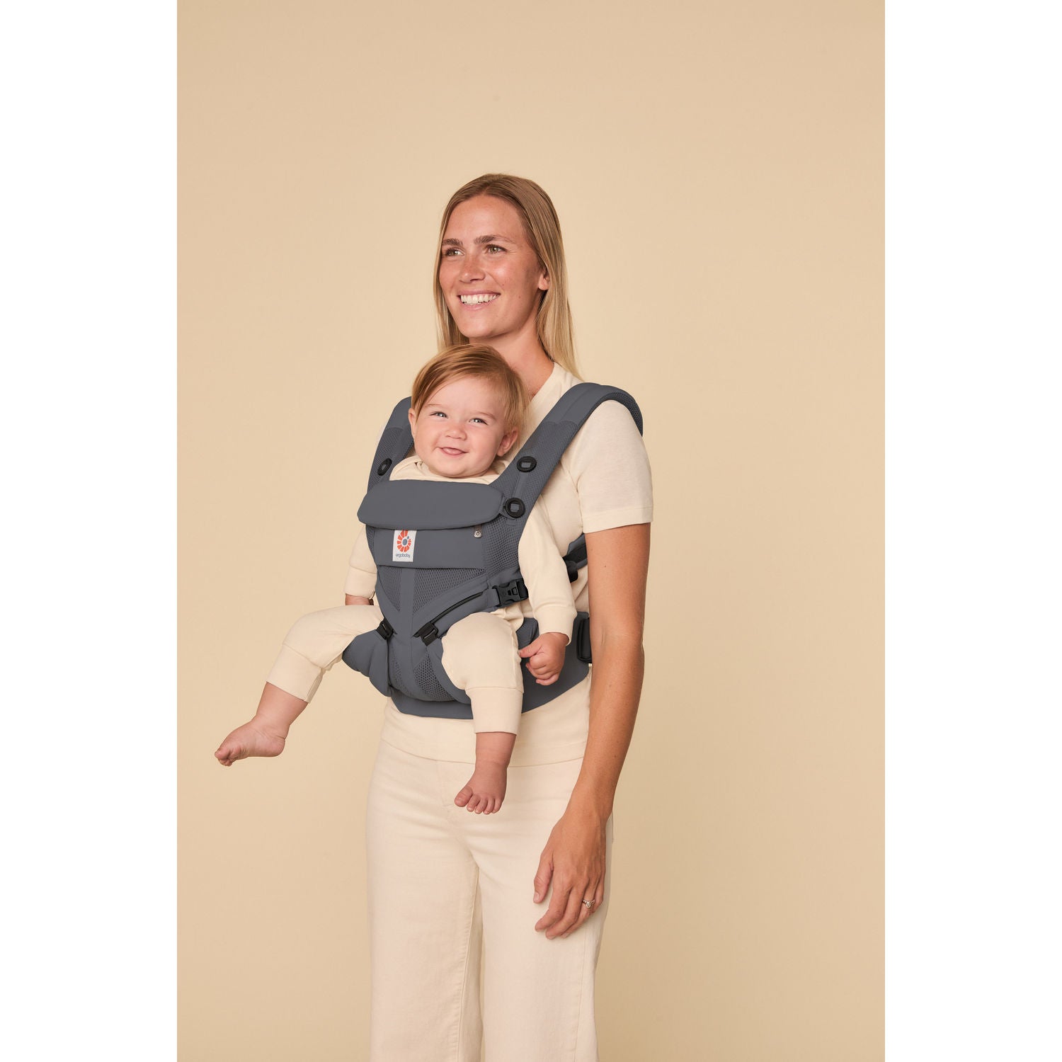 Ergobaby Omni Classic Mesh Baby Carrier - Charcoal Grey