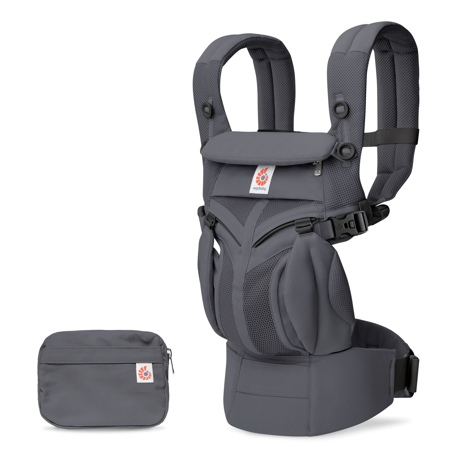 Ergobaby Omni Classic Mesh Baby Carrier - Charcoal Grey