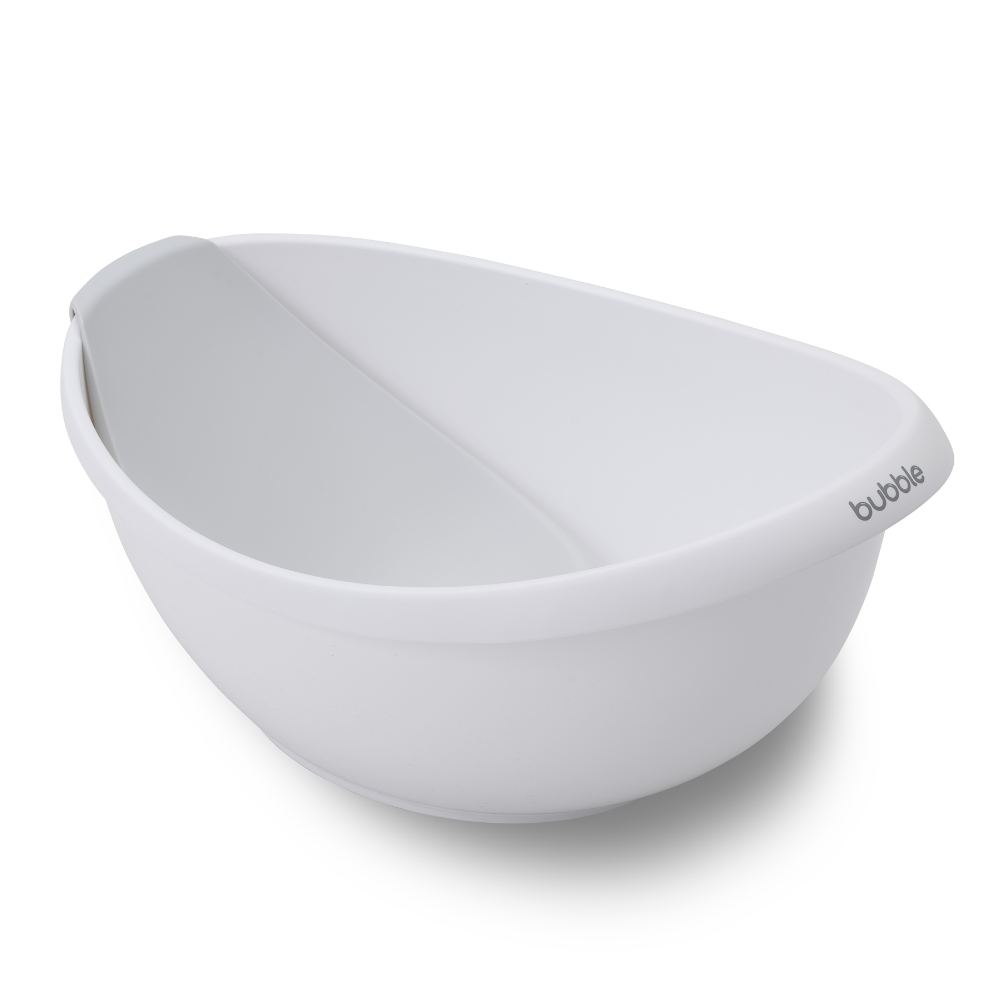 Bubble Cuddle Bath with Bath Seat - White
