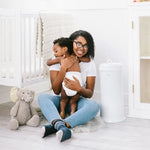 Nappy Bin - Matte White