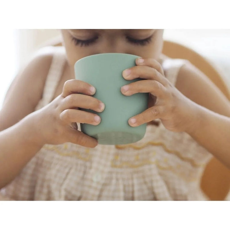 Beaba Silicone Anti-Slip Cup - Set of 3 - Grey / Sage / Velvet