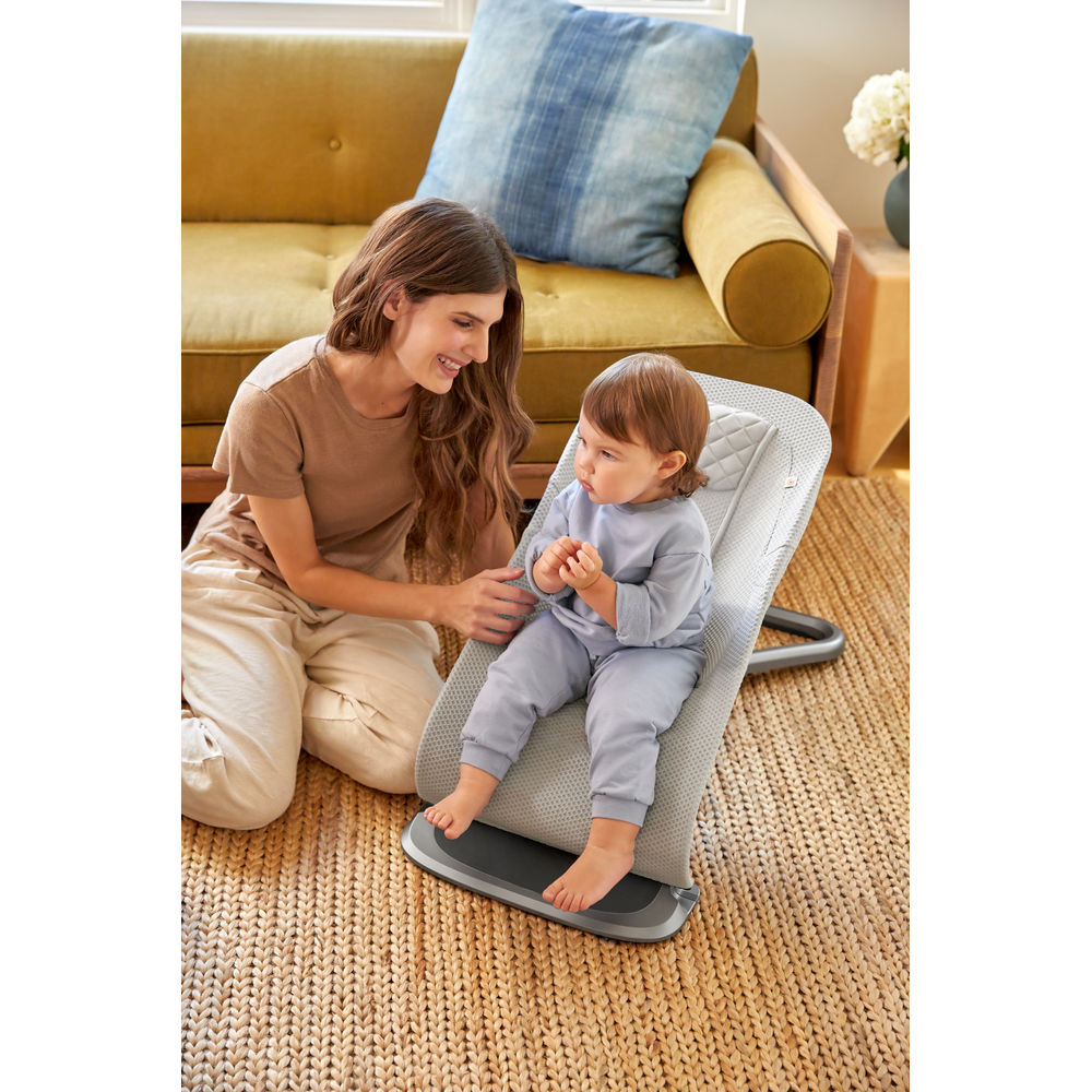 Ergobaby Evolve 3 in 1 Mesh Bouncer - Light Grey