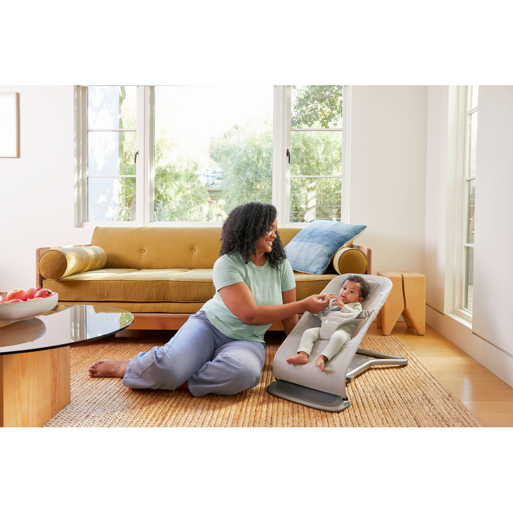 Ergobaby Evolve 3 in 1 Mesh Bouncer - Light Grey